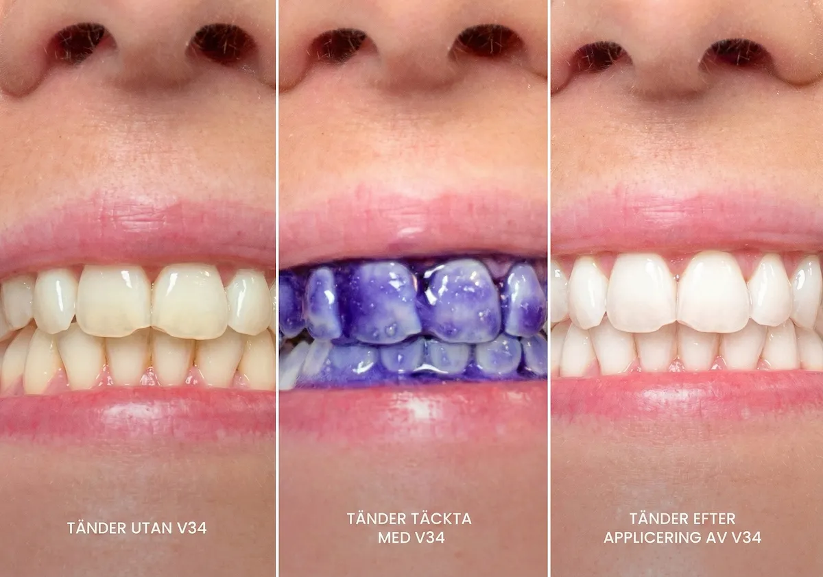 Habits V34 Colour Corrector, före och efter