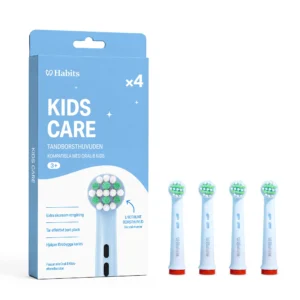 4-pack Oral-B Kids-kompatibla tandborsthuvuden – Blå