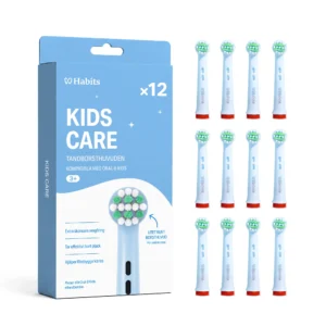 12-pack Oral-B Kids-kompatibla tandborsthuvuden – Blå