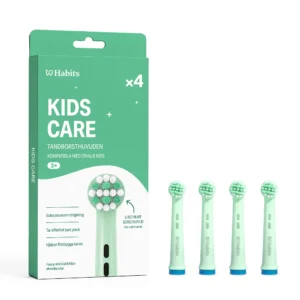 4-pack Oral-B Kids-kompatibla tandborsthuvuden – Grön
