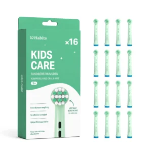 16-pack Oral-B Kids-kompatibla tandborsthuvuden – Grön