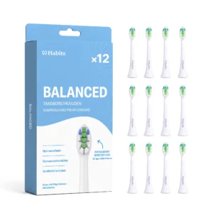 12-pack Philips Sonicare-kompatibla tandborsthuvuden – Balanced
