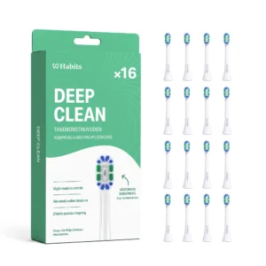 16-pack Philips Sonicare-kompatibla tandborsthuvuden – Deep Clean