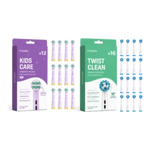 Familjepaketet – Oral-B-kompatibla tandborsthuvuden 16-pack + Oral-B Kids 12-pack