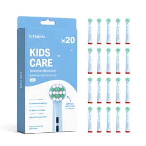 20-pack Oral-B Kids-kompatibla tandborsthuvuden – Blå