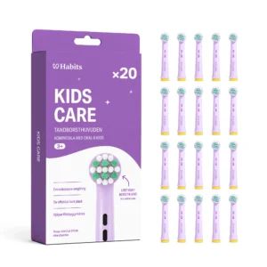 20-pack Oral-B Kids-kompatibla tandborsthuvuden – Lila
