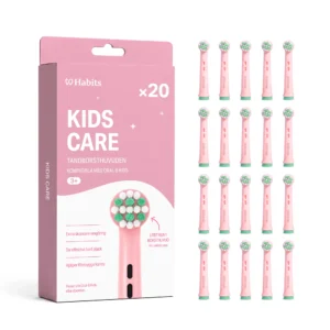 20-pack Oral-B Kids-kompatibla tandborsthuvuden – Rosa